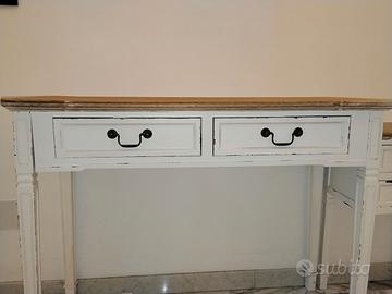 Consolle e comodino shabby
