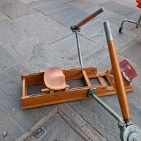 vogatore in legno anni 70