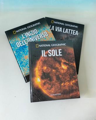  Tre Volumi  della collana "Atlante del Cosmo"