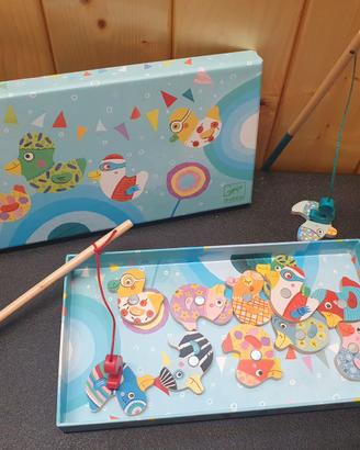 Pesca magnetica - Gioco in legno Djeco