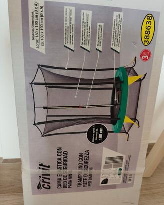 Trampolino NUOVO per bambini peso max 25 kg