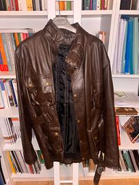 Giacca pelle Bikers Gear Australia marrone 3XL