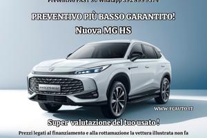 Mg HS PHEV , nuova da configurare !