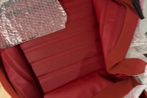 Sedile rosso lato pilota per alfa romeo Stelvio