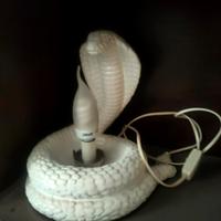Lampada in ceramica Cobra