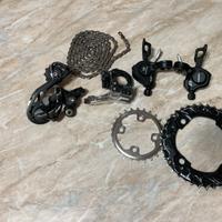 Kit trasmissione shimano XT 2x10