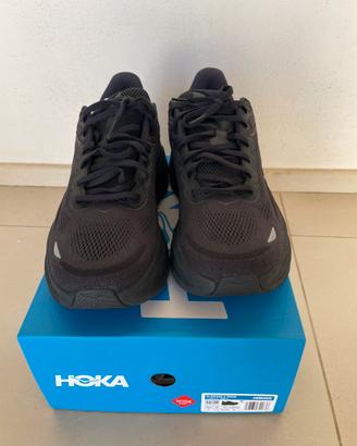Scarpe Hoka bondi 9 wide nere