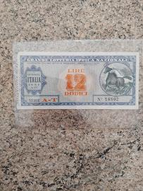 Biglietti Lotteria di Merano '35-'37 + Vaglia 1943