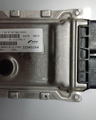 CENTRALINA MOTORE ECU FIAT PANDA 1.2 8V - 52045264