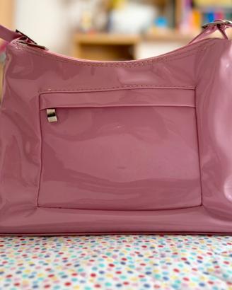 Borsa rosa baby con tracolla