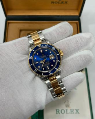 Rolex submariner 16803 full set 1989 purple dial