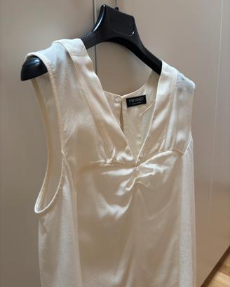 Top TWINSET panna misto seta / cotone - Taglia S/M