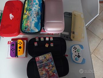 Nintendo switch , accessori e molti giochi