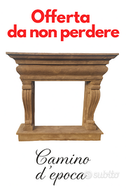 Camino d’epoca in pietra originale –