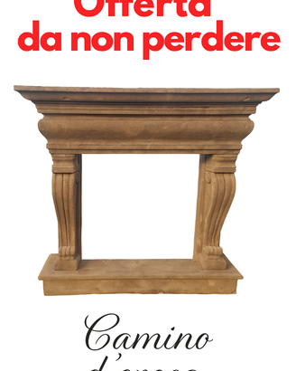 Camino d’epoca in pietra originale –