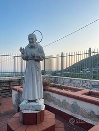 Statua padre pio fatta a mano