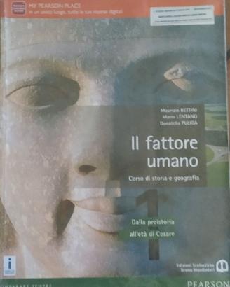 Libro di geostoria "Il fattore umano" - vol. 1