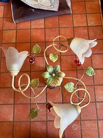 Lampadario fatto a mano