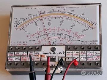 Tester multimetro ICE 680R - IV Serie