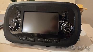 Autoradio Fiat 500L con codice