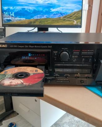 piastra di registrazione con CD