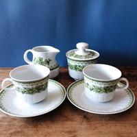 Servizio da tè x 2 Germania Est DDR porcellana