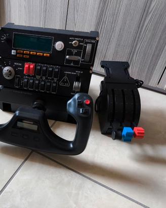 Set Simulatore di volo Logitech Saitek