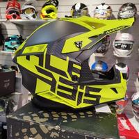 CASCO CROSS ACERBIS IMPAC STEEL CARBON GIALLO