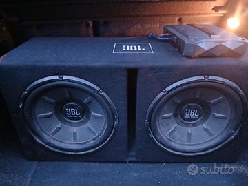 subwoofer jbl 2000w più amplificatore 