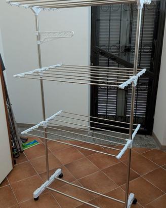 Stendibiancheria verticale a torre con ruote - Ott