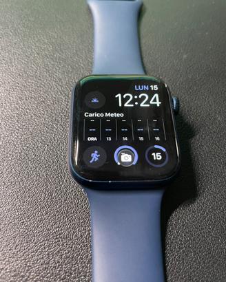 Apple Watch Series 6 GPS 44 mm Blu + Accessori