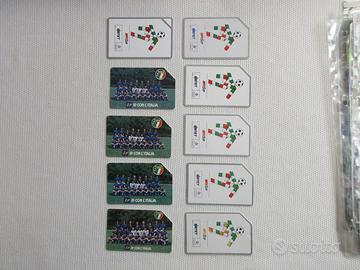 schede telefoniche serie complete da collezione