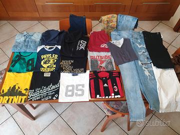 Abbigliamento per ragazzo 10-12-15 anni