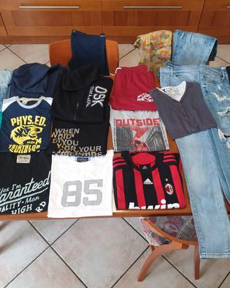Abbigliamento per ragazzo 10-12-15 anni