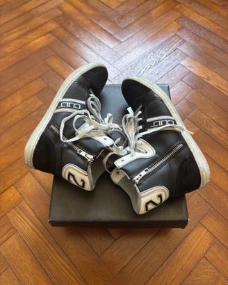 Scarpe Cult Donna Alte Pelle Nera 38