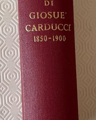 Volume poesie di Giosuè Carducci - ed. 1943