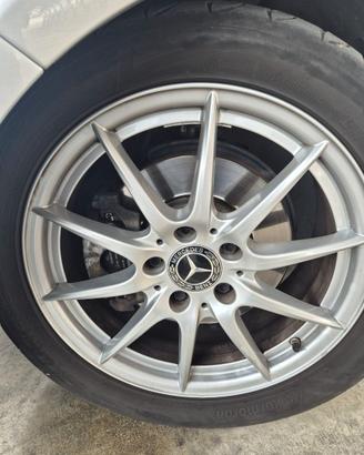 Mercedes cerchi in lega 17 pollici
