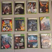 collezione giochi videogame Microsoft X-box 360