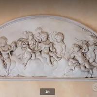 quadro bassorilievo in gesso