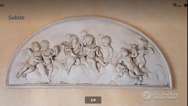 quadro bassorilievo in gesso
