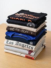 Lotto 10 T-shirt streetwear miste