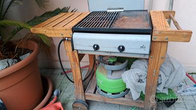 barbecue a gas