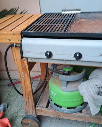 barbecue a gas