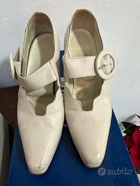 Scarpe da sposa avorio