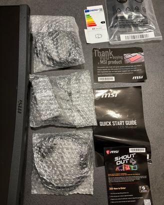 Monitor LG Ultragear 27” + MSI Optix G24C6 24”