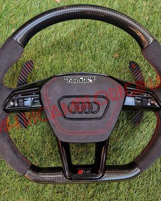 Volante Audi Originale RS Alcantara Carbonio Compl