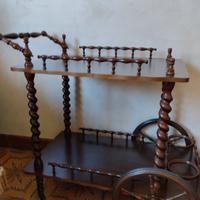 carrello portavivande vintage