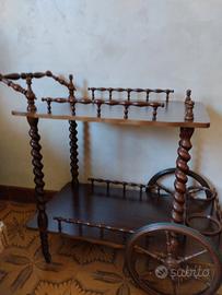 carrello portavivande vintage