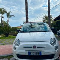 Fiat 500 Cabrio 2014 Bianco/rossa