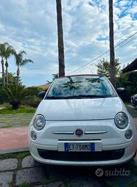 Fiat 500 Cabrio 2014 Bianco/rossa